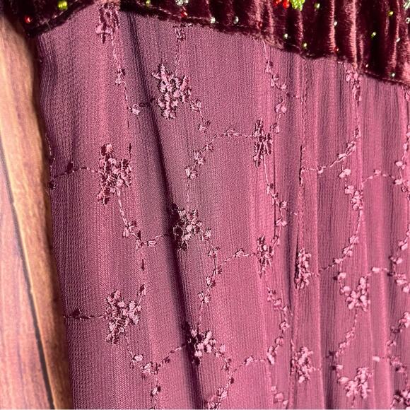 Vintage April Cornell Maxi Dress - Picture 9 of 12